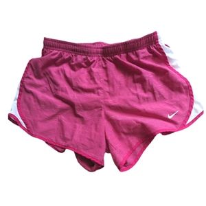 Girls Nike Dri-Fit running shorts, size Large